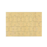 Natural MDF Jigsaw 30pcs - Double Sided