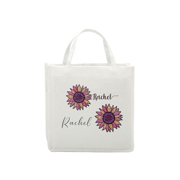 sublimation blank Linen Tote Bag White