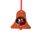 Aluminium Xmas Decoration - Double Sided - Bell
