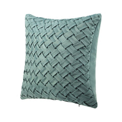 sublimation blank soft velvet cushion cover dark green