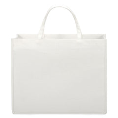 sublimation blank white linen tote bag