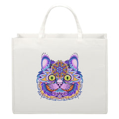 sublimation blank white linen tote bag