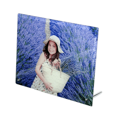 34129689 sublimation blank 10 x 8 Toughened Glass Frame - Landscape