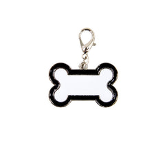 sublimation blank pet tag dog bone print