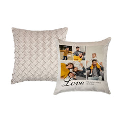 sublimation blank soft velvet cushion cover beige cushion