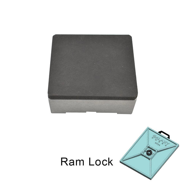 4x4 ram lock attachment for heat press, sublimation and laser engraving accessory