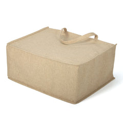 sublimation blank Linen Jute Tote Bag Natural
