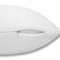 Linen Cushion Cover White 30 x 30