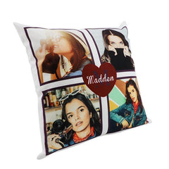 Linen Cushion Cover White 45 x 45