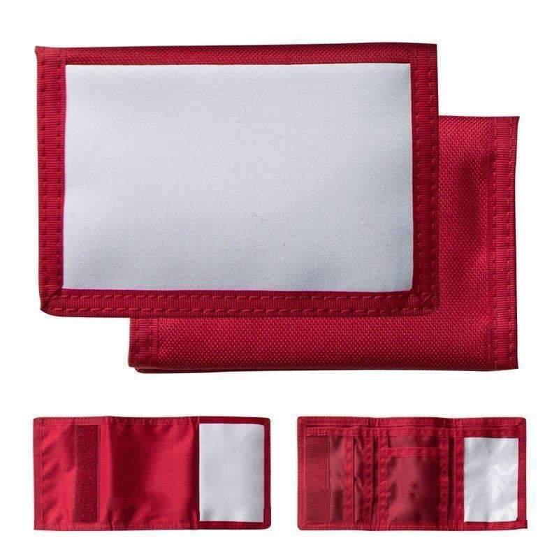 Mens Nylon Wallet - Red