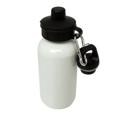 Aluminium Water Bottle 400ml White sublimation blanks