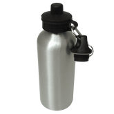 Aluminium Water Bottle 500ml Silver sublimation blanks