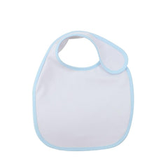 Sublimation blank Blue Velcro Baby Bib