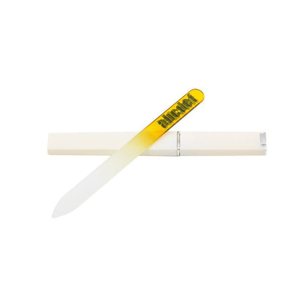 Sublimation blank yellow glass nail file