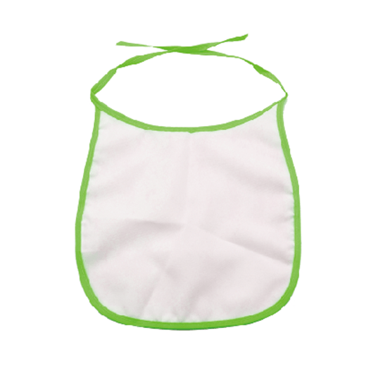 sublimation blank green bib
