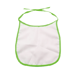 sublimation blank green bib