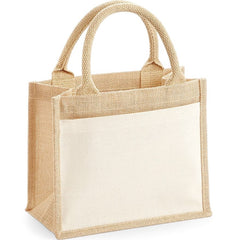 sublimation blank jute tote bag