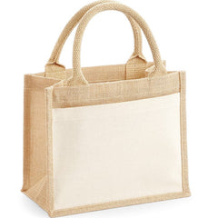 sublimation blank jute tote bag