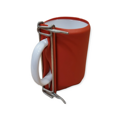 Sublimation blank 10/11oz Red Mug Clamp