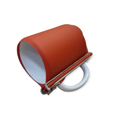 Sublimation blank 10/11oz Red Mug Clamp