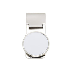 sublimation blank metal money clip round