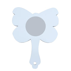 Sublimation blank kids handheld mirror butterfly