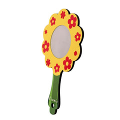 Sublimation blank kids handheld mirror flower