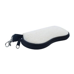 sublimation blank linen neoprene glasses pouch