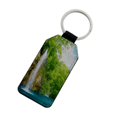 Rectangle - PU Leather Keyring