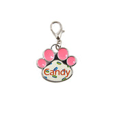 sublimation blank pet tag paw print