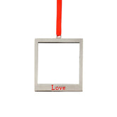 Xmas Decoration - Metal Love Frame