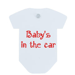 sublimation car t-shirt baby on board sign