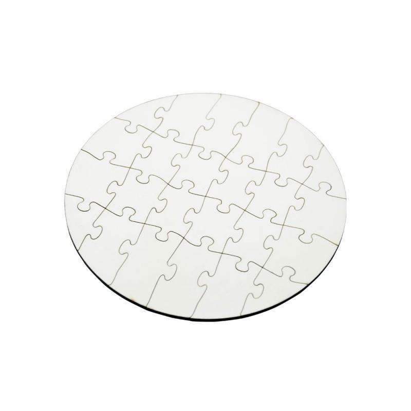 round sublimation mdf jigsaw