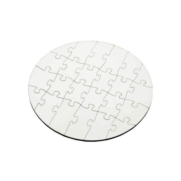 round sublimation mdf jigsaw
