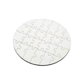 round sublimation mdf jigsaw