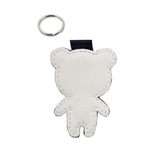 Sublimation blank Bear - PU Leather Keyring