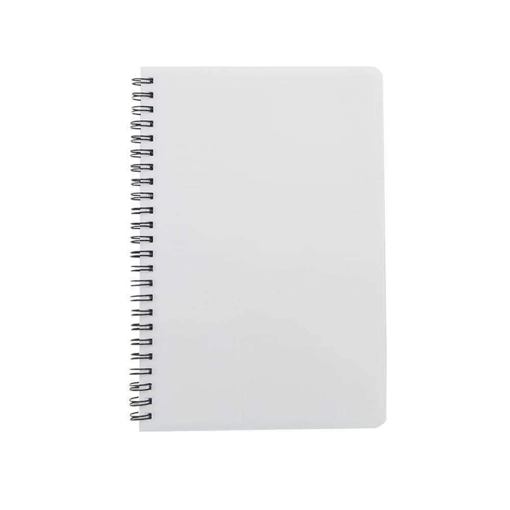 ibasenice 4pcs notebooks for work spiral journal notebook white notebook  sublimation blanks hardcover blank spiral journal sublimation notebook  paper