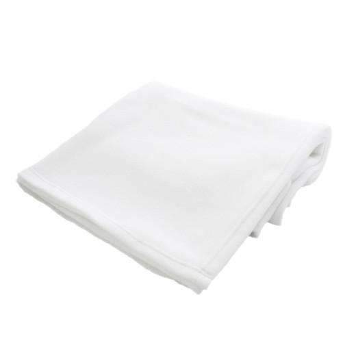 Thickened Fleece Blanket - Polyester - White - Colorful - ApolloBox