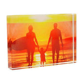 Sublimation blank Medium Crystal Block - Square Corners