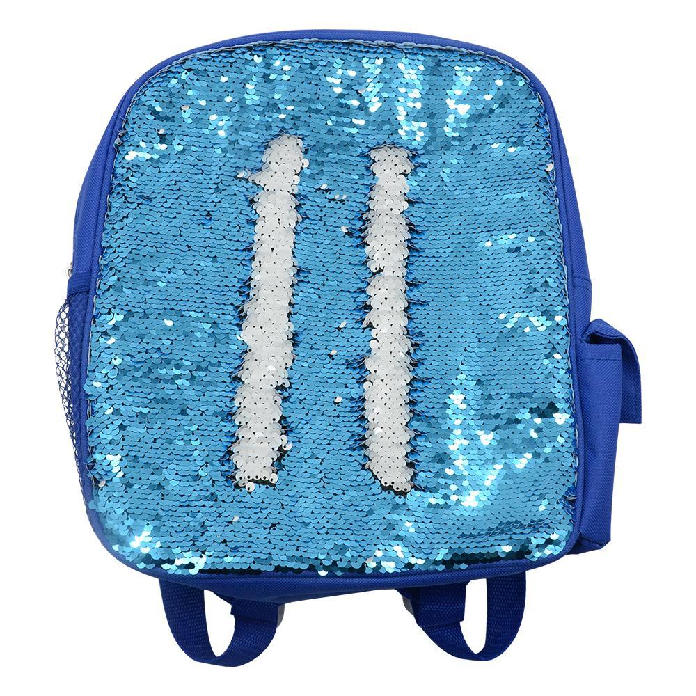 Blue 2024 sequin backpack