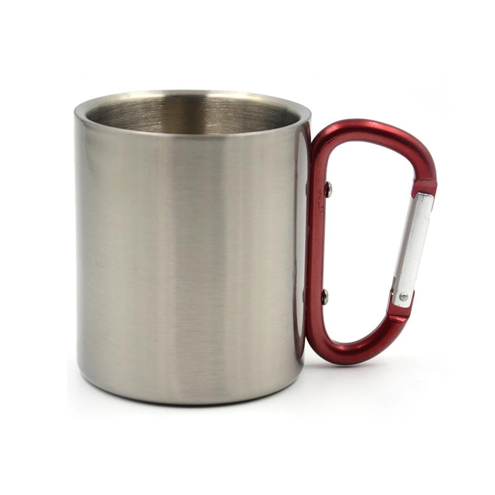 sublimation stainless steel mug with clip