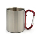sublimation stainless steel mug with clip