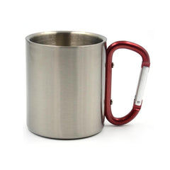 sublimation stainless steel mug with clip