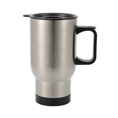sublimation blank 14oz silver travel mug
