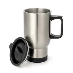 sublimation blank 14oz silver travel mug