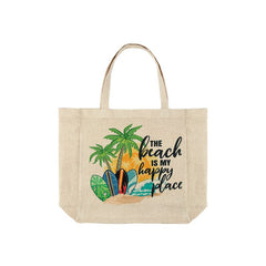 sublimation blank Faux Burlap Tote Bag subliblanks