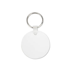 sublimation blank aluminium round keyring