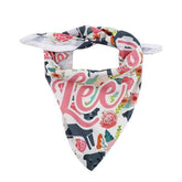 sublimation blank pet bandana white