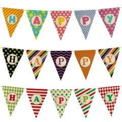 sublimation blank burlap triangle banner flag