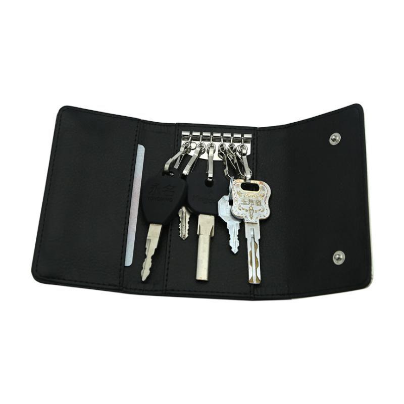 sublimation blank pu leather key wallet holder.